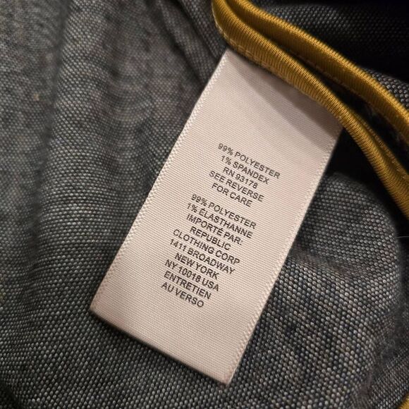 Philosophy Long Blazer Jacket Women's Large Gray‎ Notch Single Breasted Stretch - Picture 5 of 7